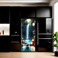 Folie imprimata color pentru decor Frigider, dimensiune 200 x 90cm, model: AVX-FR31