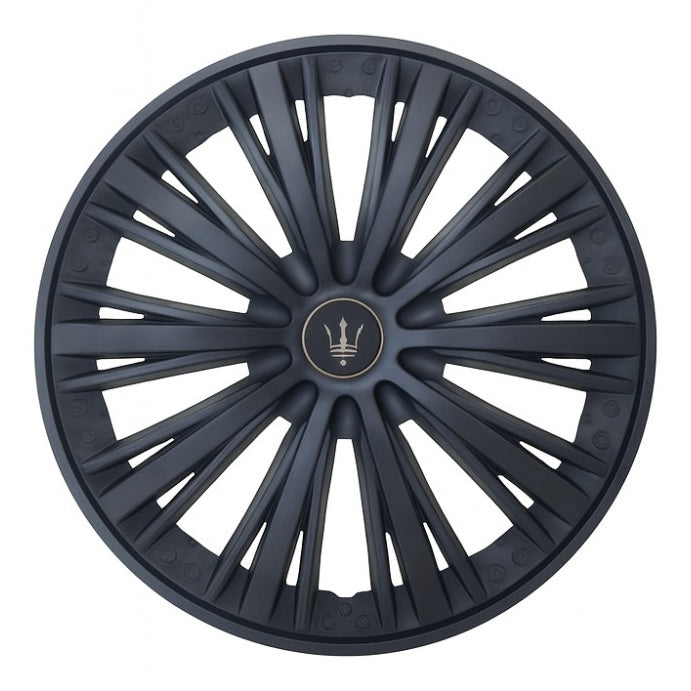 Set 4 capace roti VELAR Shadow, design Sport Multi-Spoke, ABS rezistent, Universal, pentru jante R16