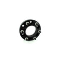 Distantier janta auto  6 x 139, grosime 50mm, culoare neagra, prindere dubla cu piulite incluse, diametru central  67.1
