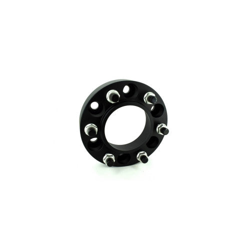 Distantier janta auto  6 x 139, grosime 50mm, culoare neagra, prindere dubla cu piulite incluse, diametru central  67.1