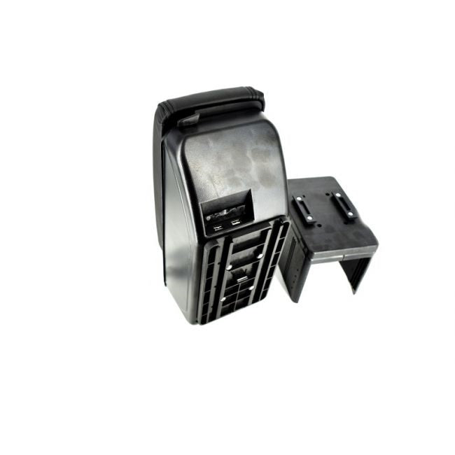 Cotiera auto Universala cu USB, iluminata LED