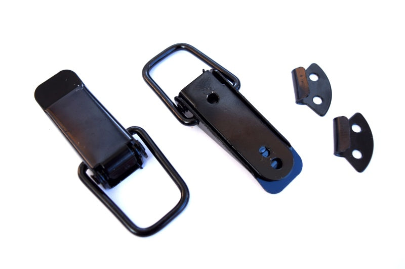 Set clipsuri pentru capota, 89 mm, culoare neagra