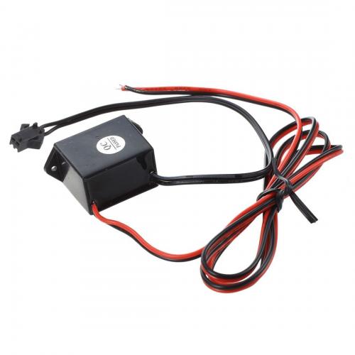 Fir Neon Auto "EL Wire" culoare Mov, lungime 2M, alimentare 12V, droser inclus