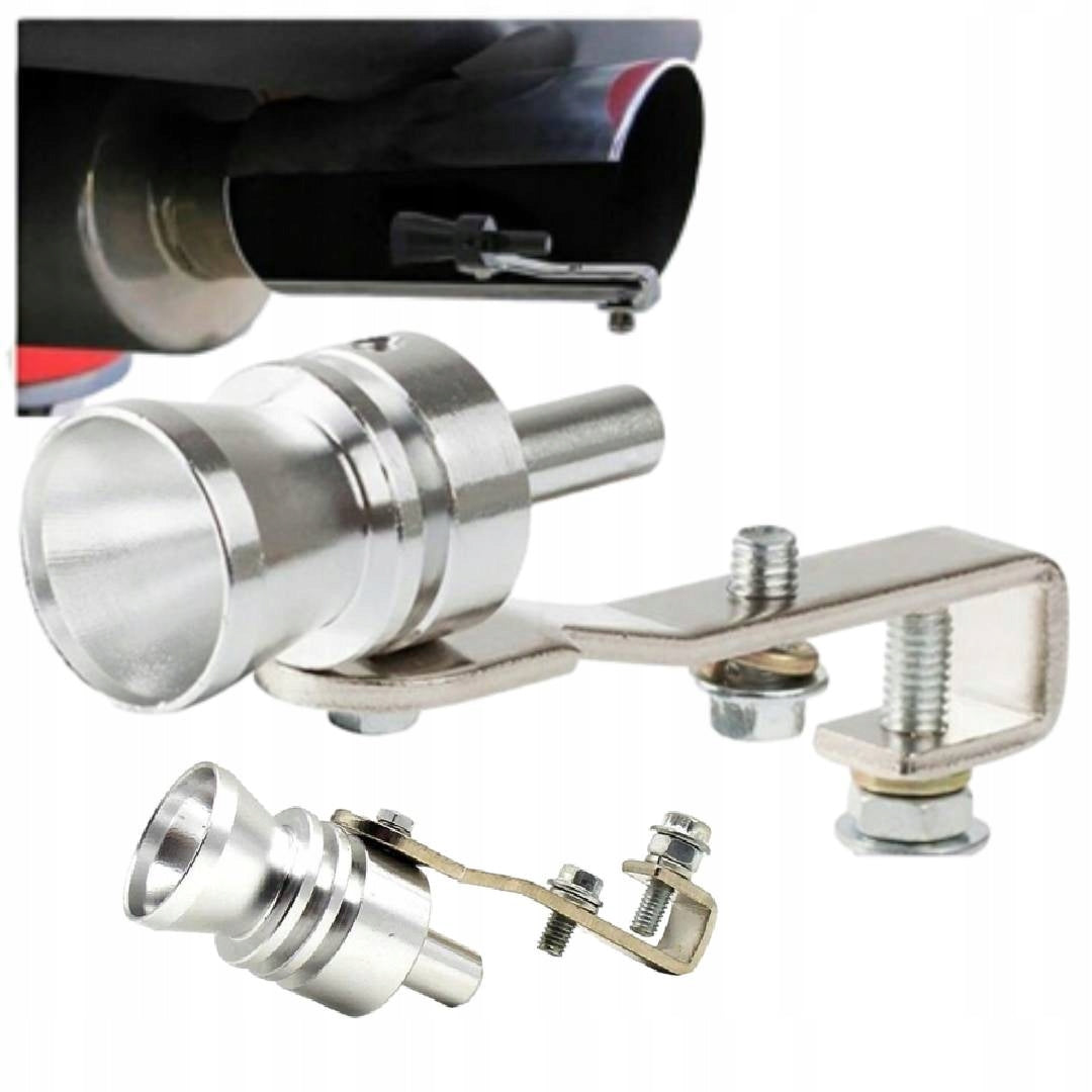 Fluier din aluminiu pentru toba marime L, compatibil cu motoare intre 2000 - 2400 cc