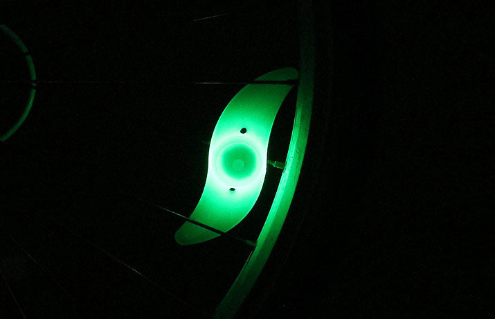 Lumina LED Ambientala pentru bicicleta - VERDE