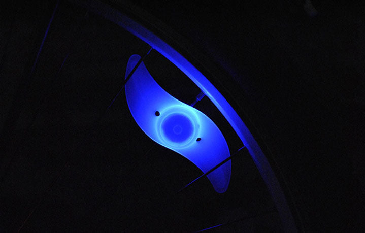 Lumina LED Ambientala pentru bicicleta - ALBASTRU
