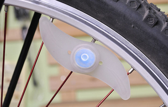 Lumina LED Ambientala pentru bicicleta - ALBASTRU