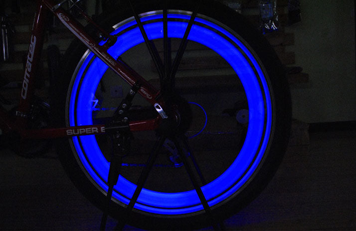 Lumina LED Ambientala pentru bicicleta - ALBASTRU