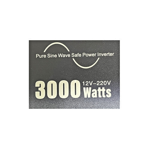 Invertor profesional 3000W 12V-220V 50 Hz Pur sinusoidal  "Pur sine wave"