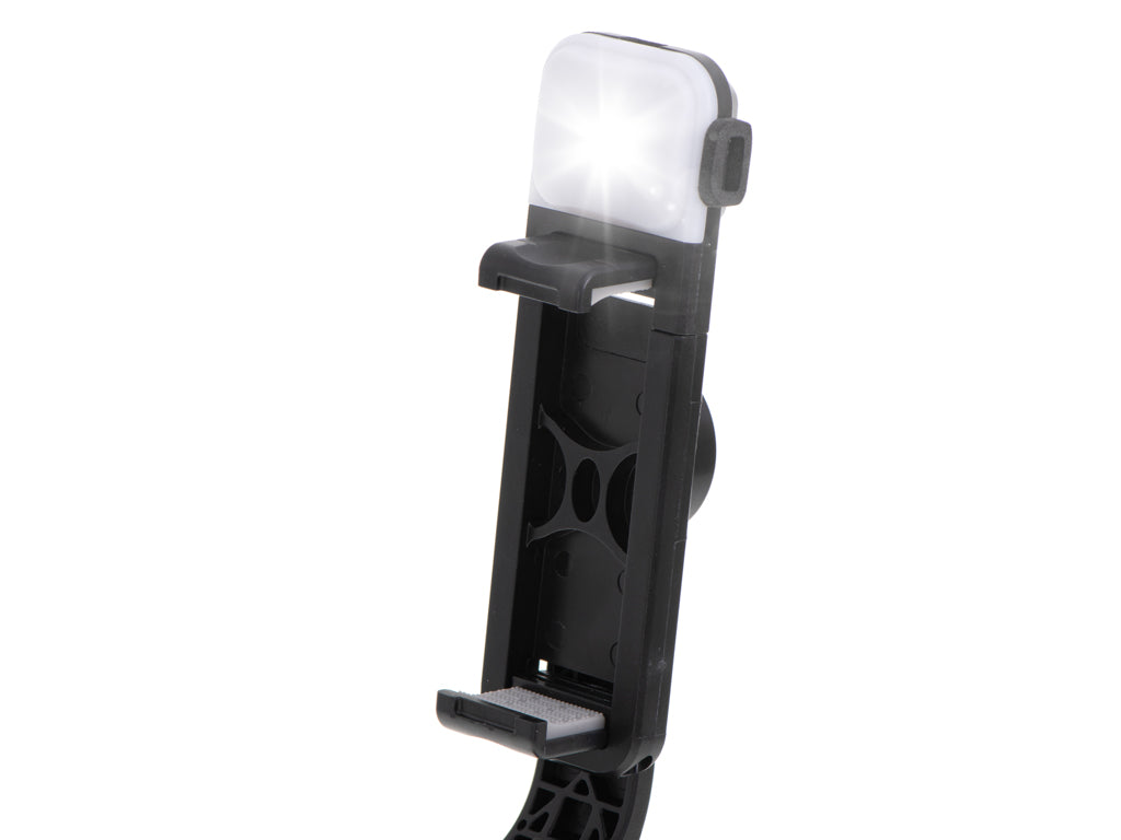 Set 3in1, Selfie Stick cu Lampa LED si Trepied, conectare Bluetooth, alimentare USB