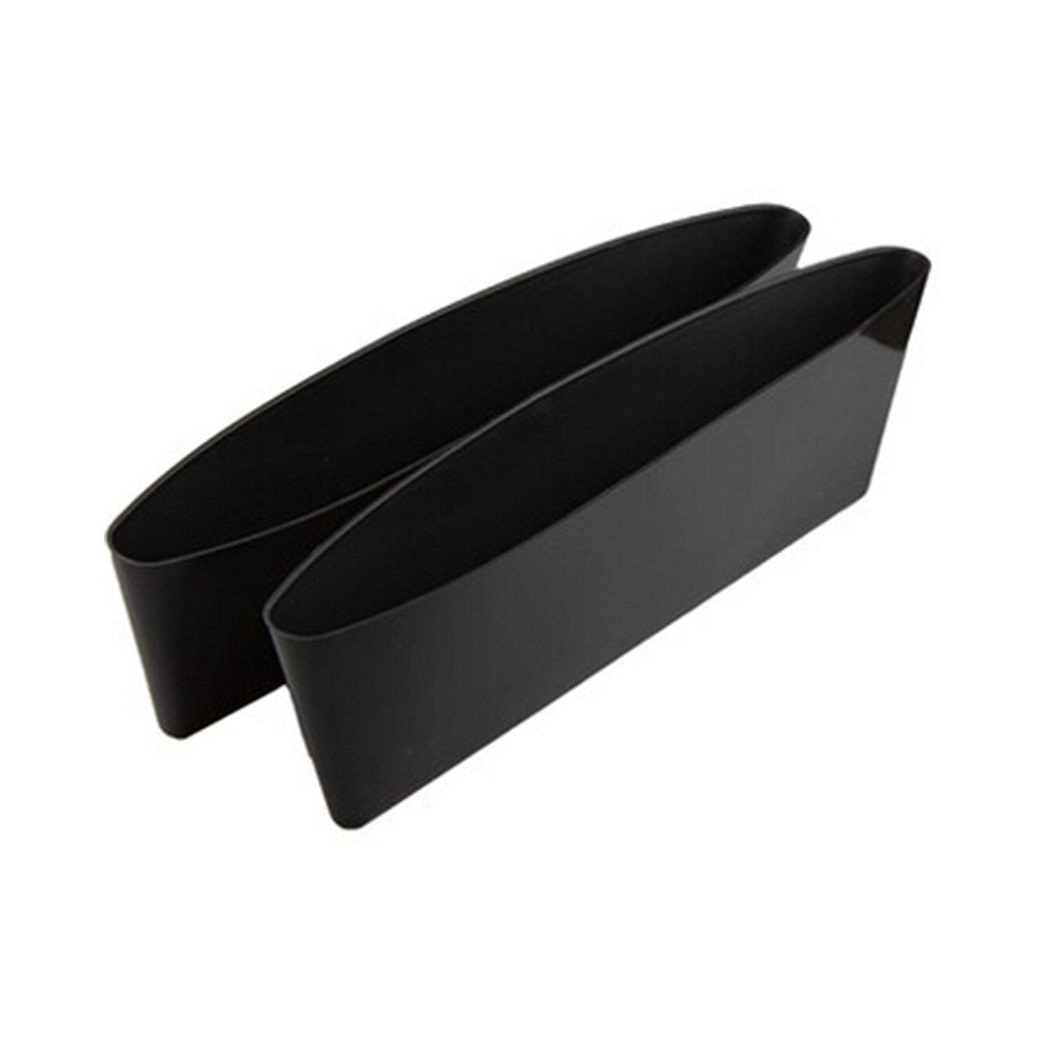 Set 2 organizatoare auto de tip "buzunar", montaj intre scaun si consola centrala, dimensiune 35 x 11 cm