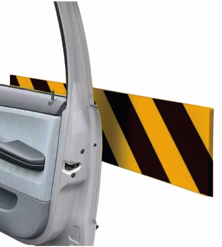 Set 2 placi de protectie coliziune portiera auto pentru garaje sau parcari, 50 x 10 cm