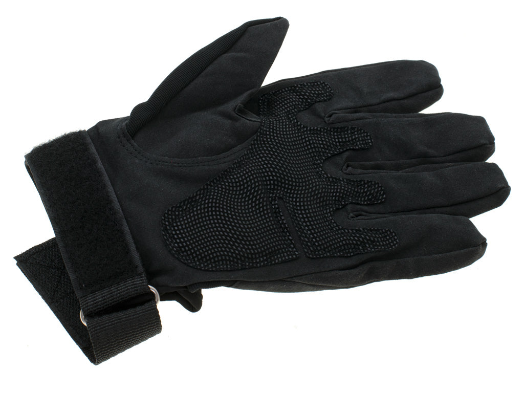 Manusi Tactice cu elemente de protectie, marime L, cu destinatie Moto, ATV, SSV, QUAD, culoare Neagra