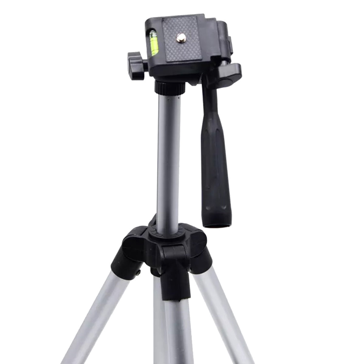 Trepied fotografic din aluminiu, compact, cu suport mobil 3D + Telecomanda Bluetooth