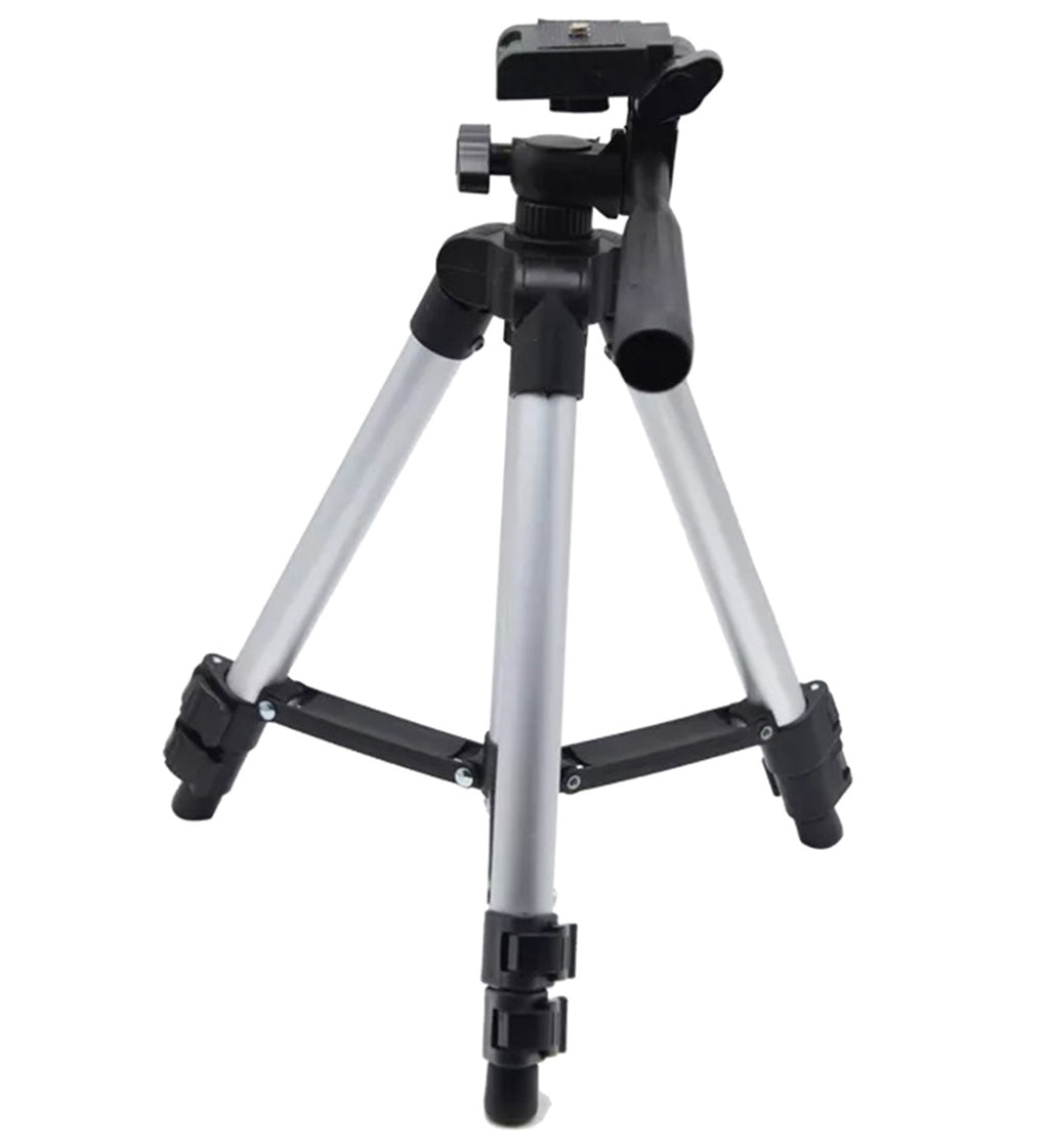 Trepied fotografic din aluminiu, compact, cu suport mobil 3D + Telecomanda Bluetooth