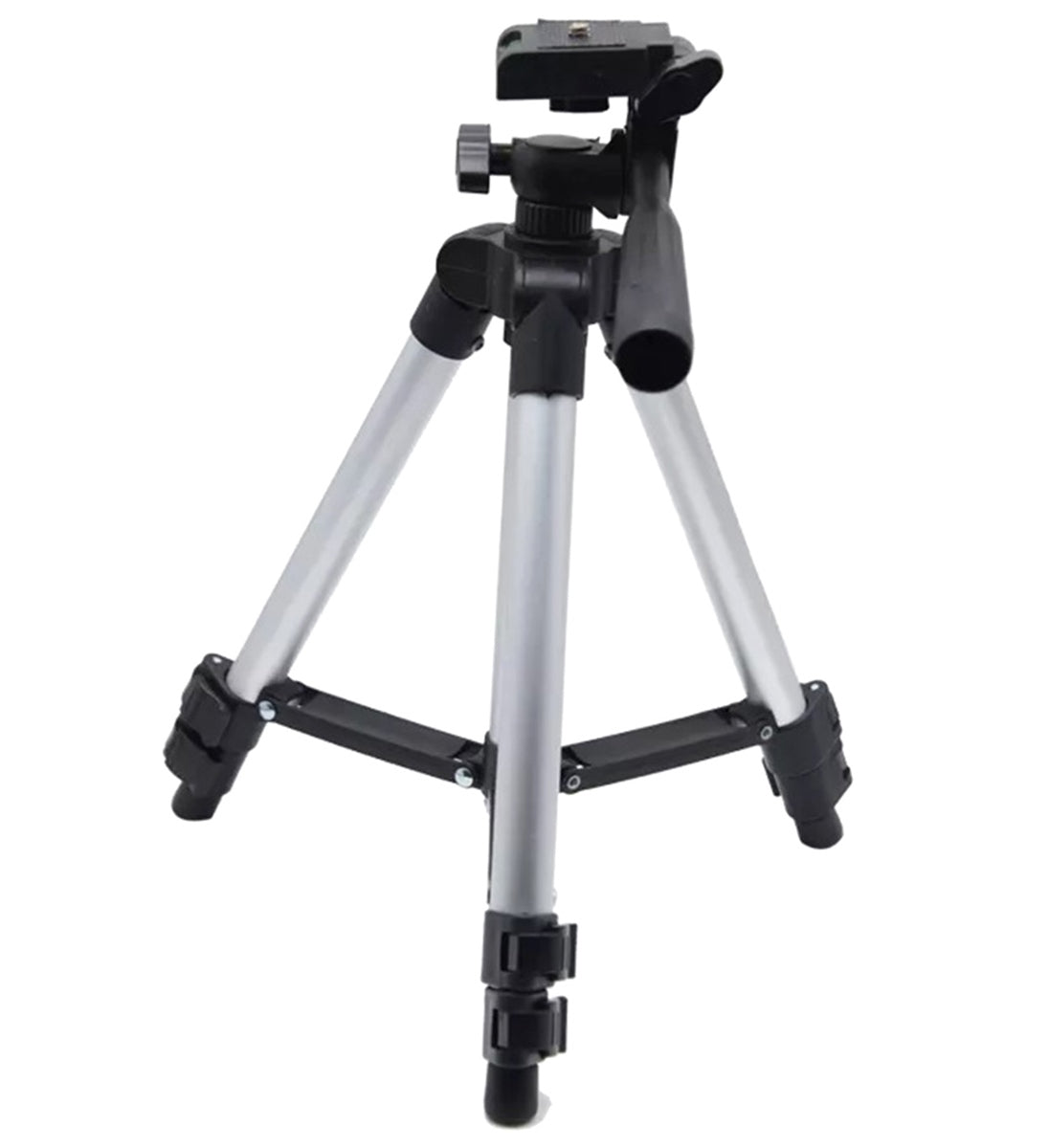Trepied fotografic din aluminiu, compact, cu suport mobil 3D + Telecomanda Bluetooth
