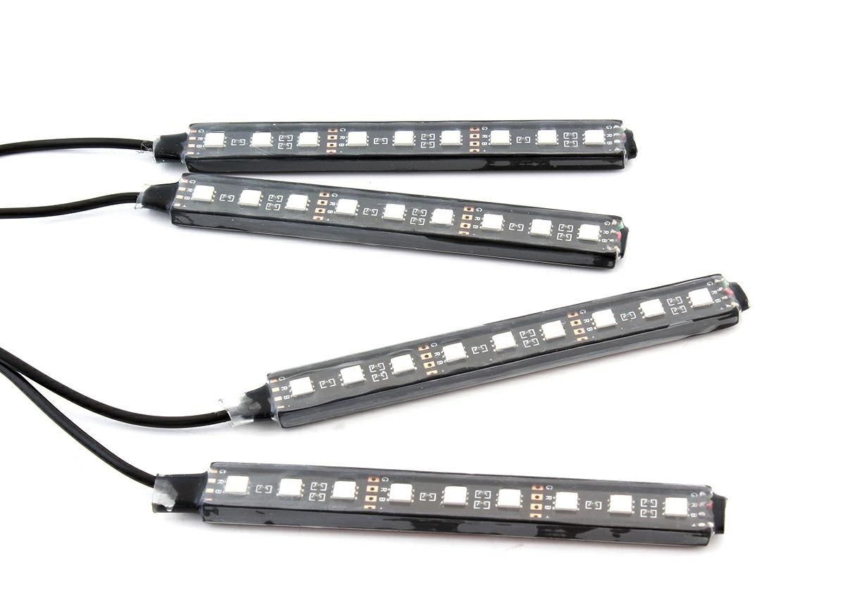 Lumini UnderCar LED - RGB pentru interior sau exterior cu Bluetooth - 12cm ZD65B