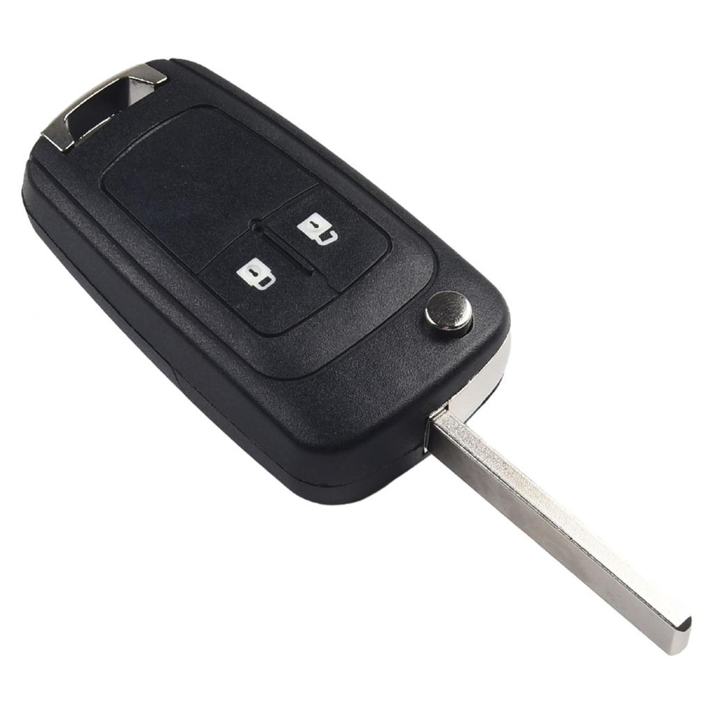Carcasa Telecomanda Auto cu 2 butoane si lamela inclusa, compatibila Opel Insignia, Astra, Corsa, Zafira