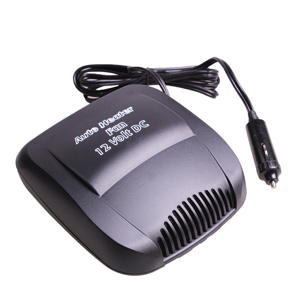 Aeroterma auto 2in1, Ventilate, Incalzire Rapida si Dezghetare Geamuri,  alimentare 12V, putere 150W, cu mufa de bricheta