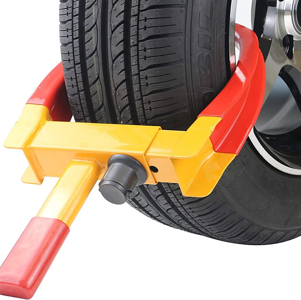 Antifurt roata autoturisam sau remorca auto, otel rezistent, ajustabil, blocabil cu 2 chei