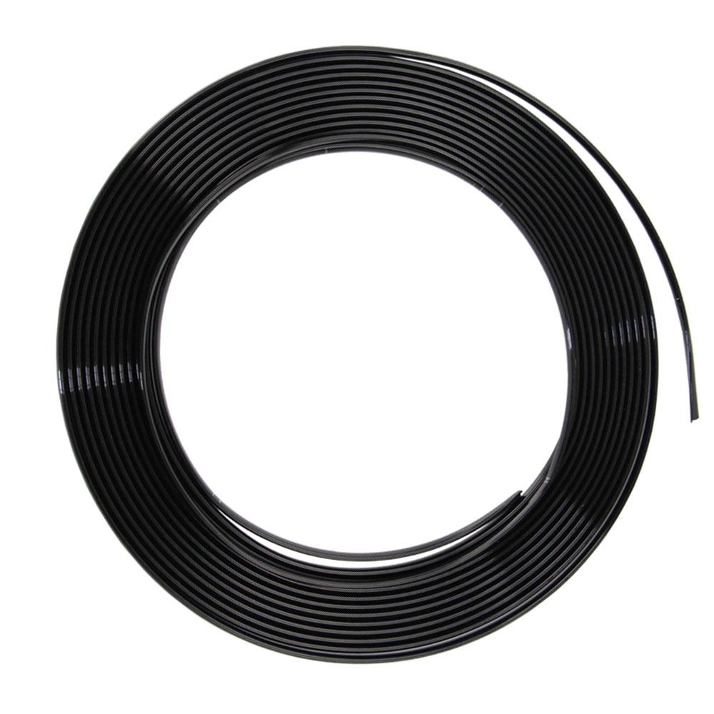 Rola Ornament Auto de tip "U" pentru muchii sau grila ventilatie, 15m liniari, culoare Neagra