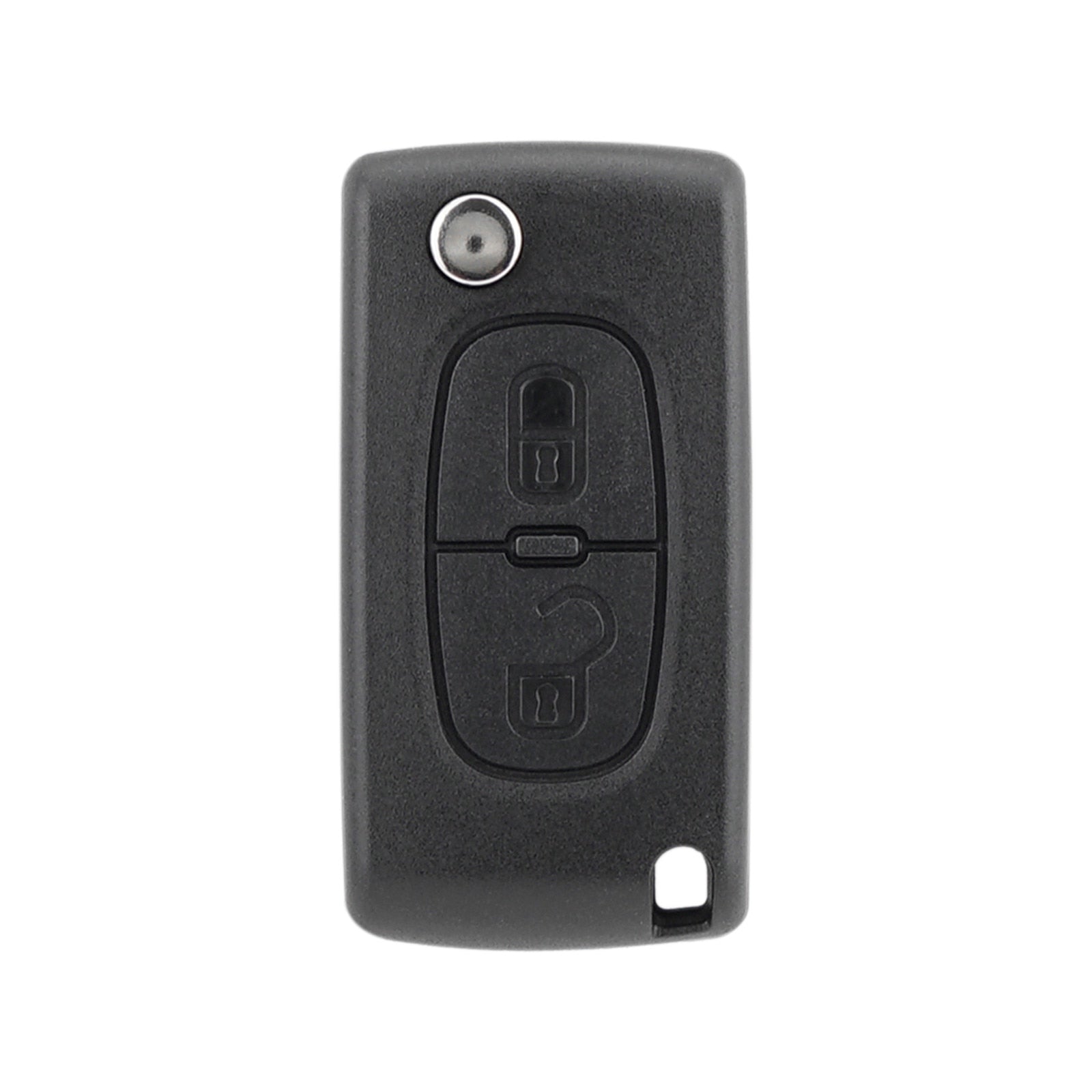 Carcasa Telecomanda Auto cu 2 butoane si lamela inclusa, compatibila Citroen - Peugeot