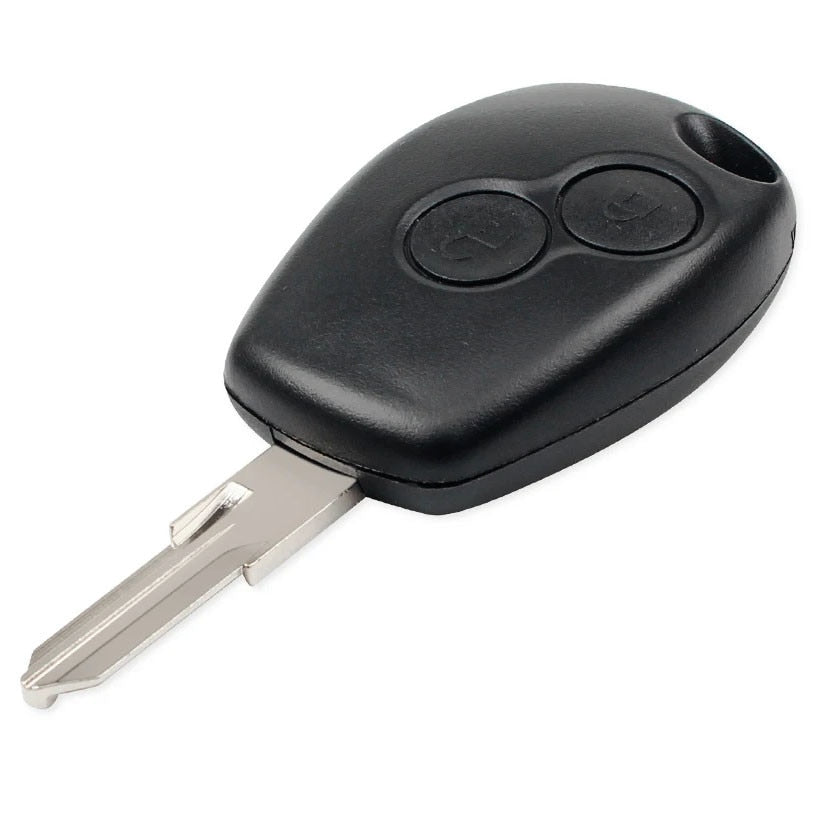 Carcasa Telecomanda Auto cu 2 butoane si lamela inclusa, compatibila Dacia Logan, Sandero, Duster