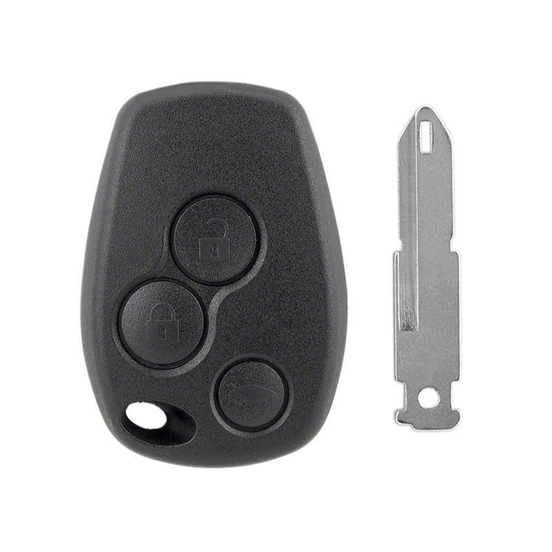 Carcasa Telecomanda Auto cu 3 butoane si lamela inclusa, compatibila Renault Trafic, Clio, Modus, Master, Vivaro, Movano