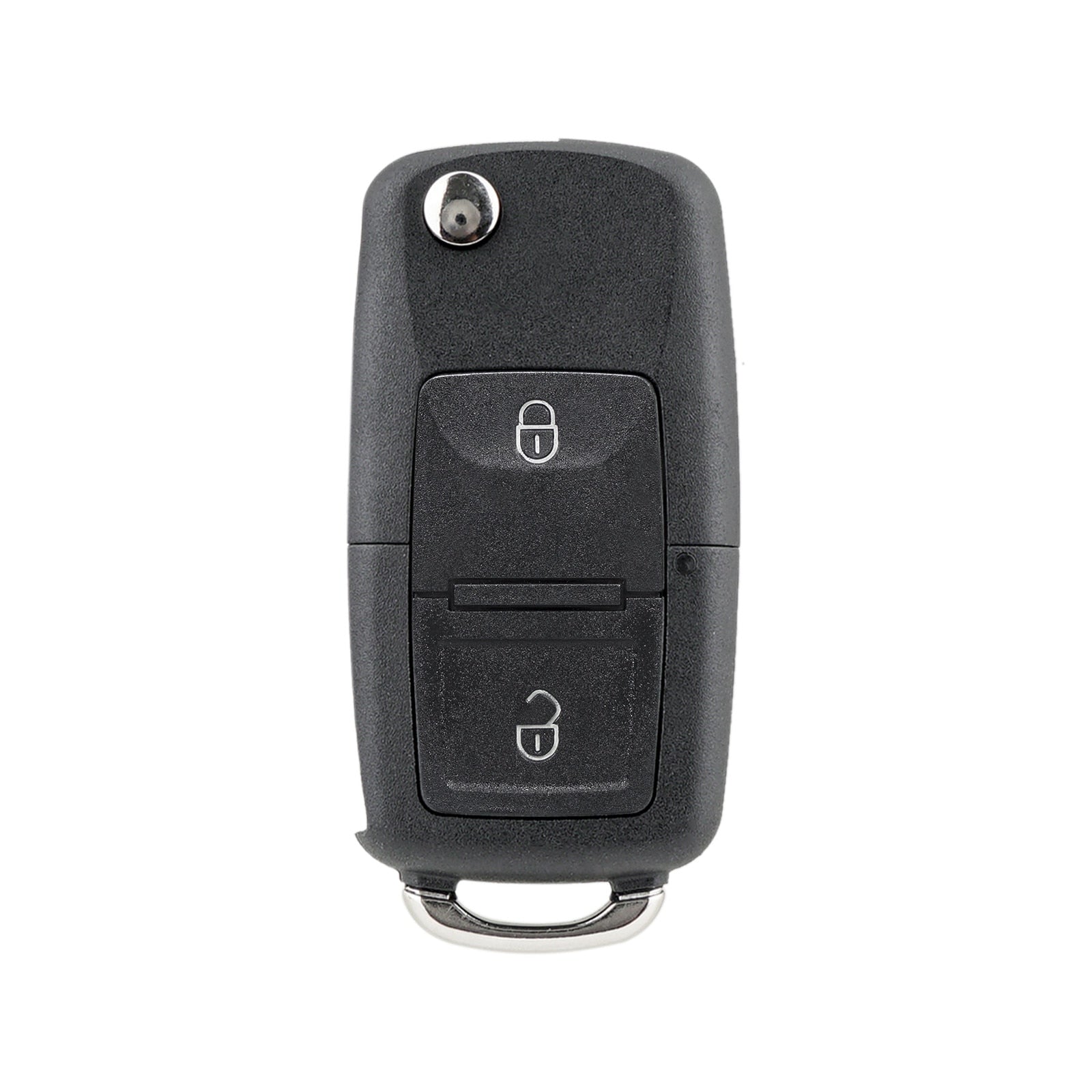 Carcasa Telecomanda Auto cu 2 butoane si lamela inclusa, compatibila Volkswagen, Skoda, Seat
