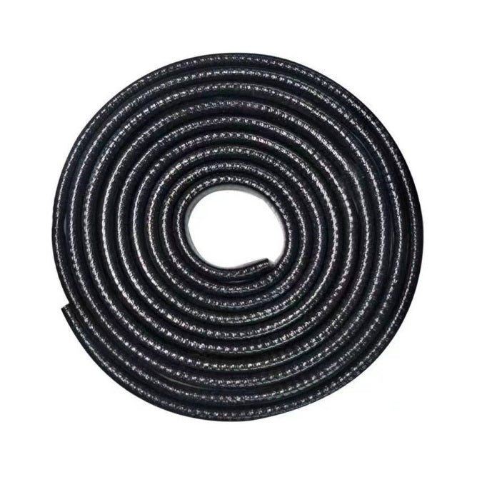Cheder auto cu insertie din metal pentru protectie portiere, lungime 5m, culoare Negru