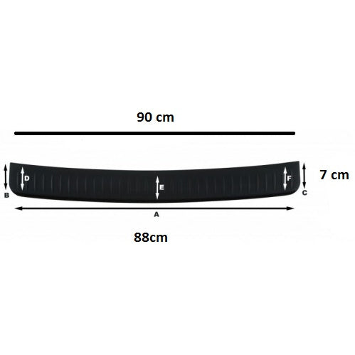 Protectie bara portbagaj - bandou spate, universal