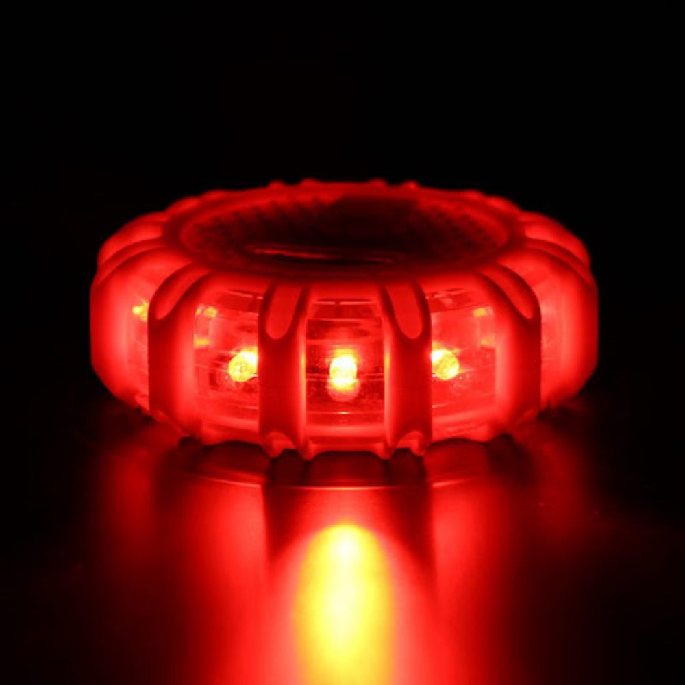 Lampa LED de urgenta pentru siguranta rutiera cu baza magnetica si functie de lanterna