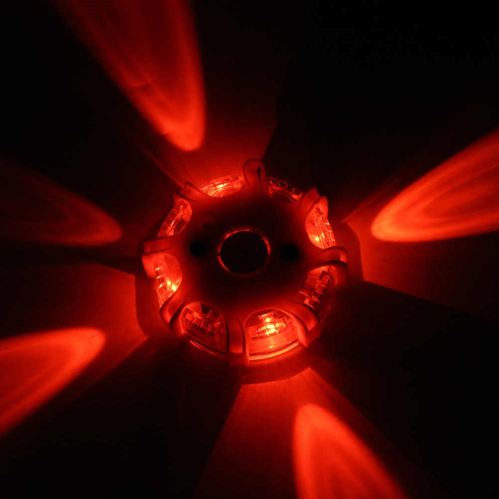 Lampa LED de urgenta pentru siguranta rutiera cu baza magnetica si functie de lanterna