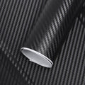 Rola folie colantare auto Carbon 3D, culoare neagra, lungime 28m x 1,27m