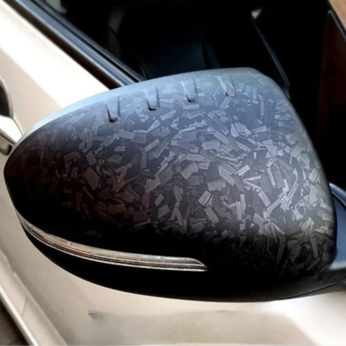 Folie auto decorativa Premium, Carbon Forjat MAT, autoadeziva, rezistenta UV, dimensiune 150 x 100cm, tehnologie bubblefree
