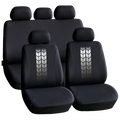Set huse scaun auto ieftine, Universale 9 piese, model TIRE TRACKS