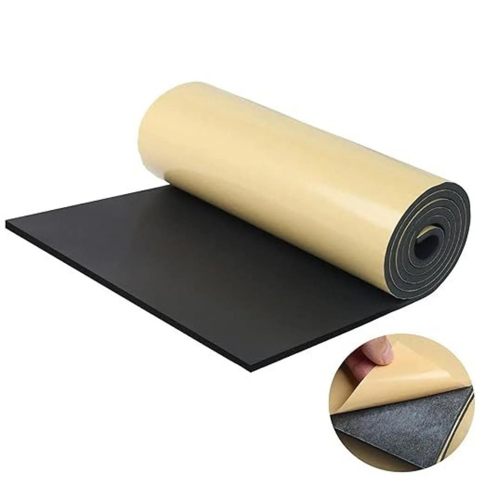 Material insonorizant auto, dimensiune 100cm x 100 cm x 10mm, autoadeziv