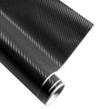 Material Textil Autoadeziv Carbon 3D reliefat pentru colantare suprafete dure, fete de usi, bord, culoare Neagra, dimensiune 150 x 100cm
