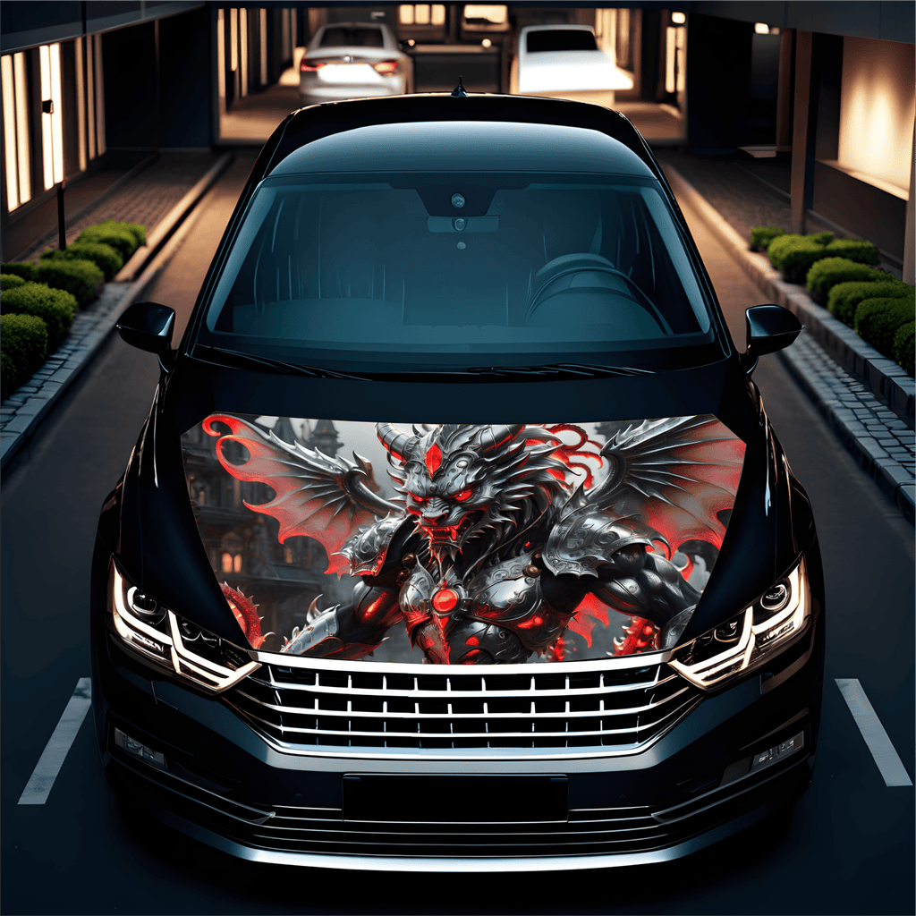 Folie Capota Auto "Hood Art" rezistenta la exterior, marime L (180 x 130cm) - Cod: AVX-CAPOTA-025L