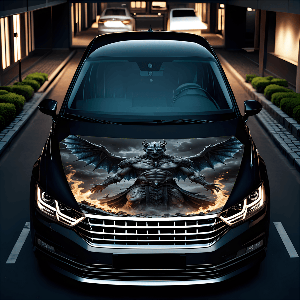 Folie Capota Auto "Hood Art" rezistenta la exterior, marime M (165 x 120cm) - Cod: AVX-CAPOTA-026M