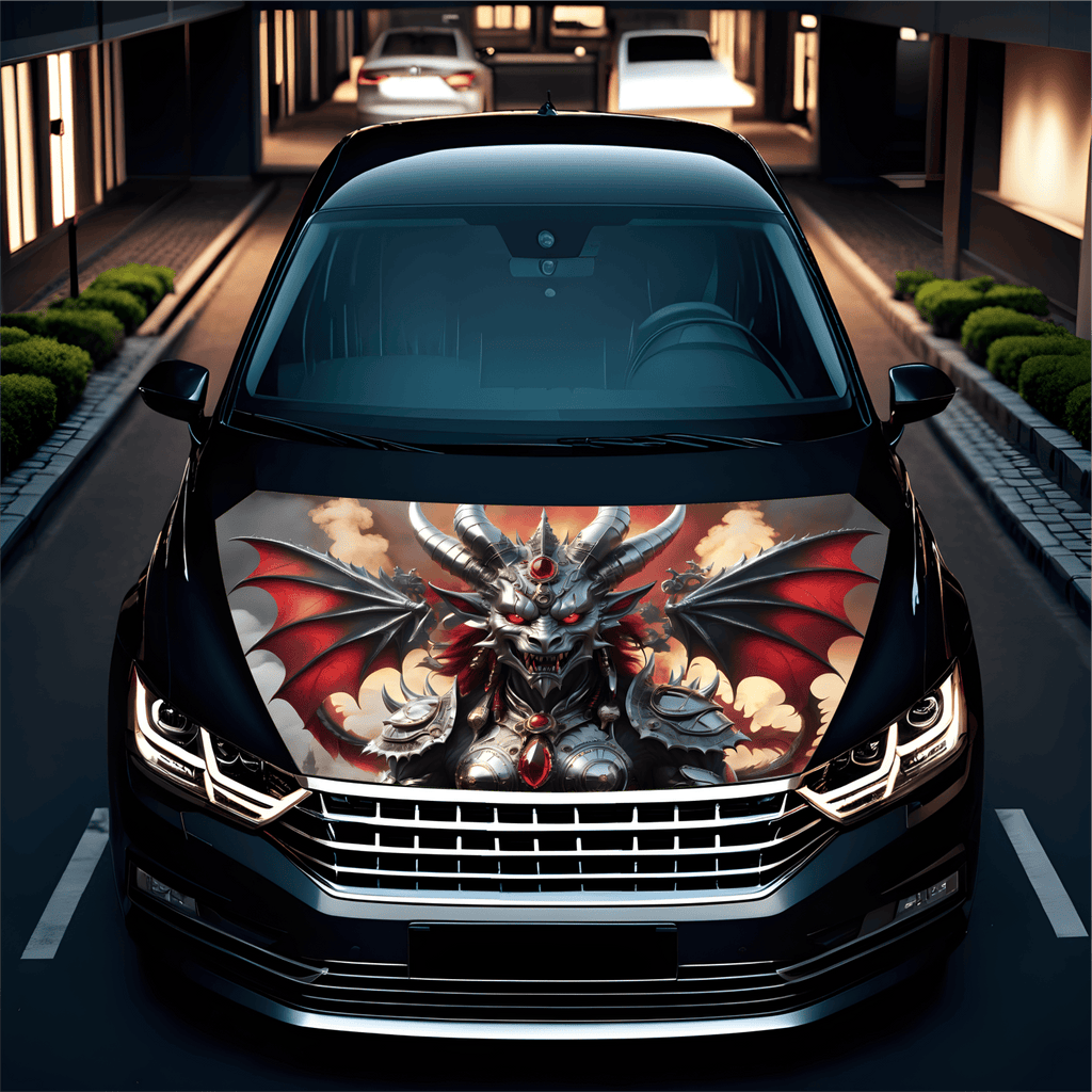 Folie Capota Auto "Hood Art" rezistenta la exterior, marime M (165 x 120cm) - Cod: AVX-CAPOTA-027M