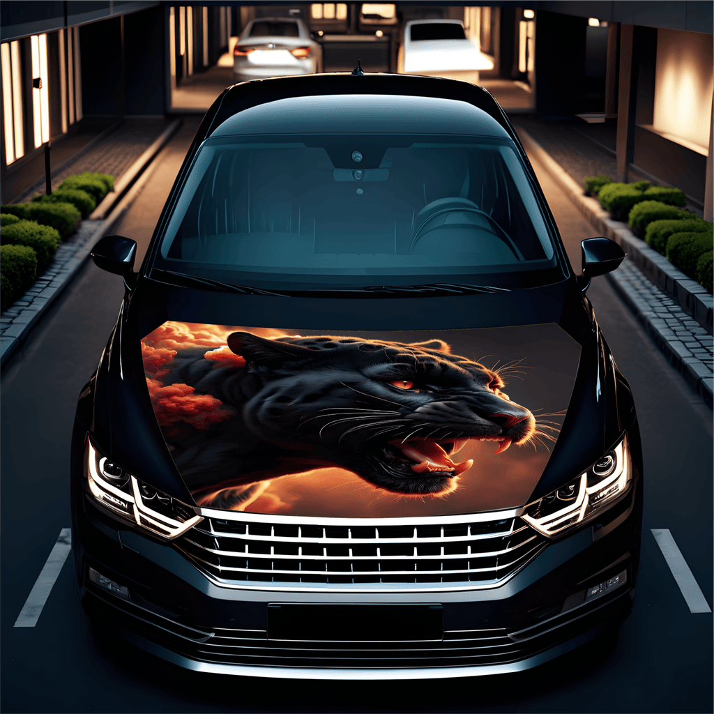Folie Capota Auto "Hood Art" rezistenta la exterior, marime L (180 x 130cm) - Cod: AVX-CAPOTA-028L