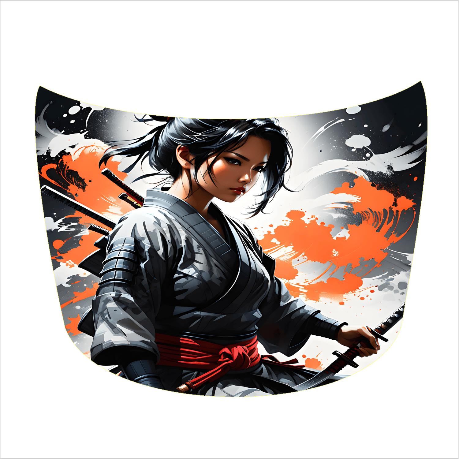 Folie Capota Auto "Hood Art" rezistenta la exterior, marime M (165 x 120cm) - Cod: AVX-CAPOTA-005M