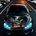 Folie Capota Auto "Hood Art" rezistenta la exterior, marime S (150 x 110cm) - Cod: AVX-CAPOTA-022S