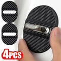 Set 4 buc. Ornamente Inchidere Usa, finisaj Carbon, culoare Neagra