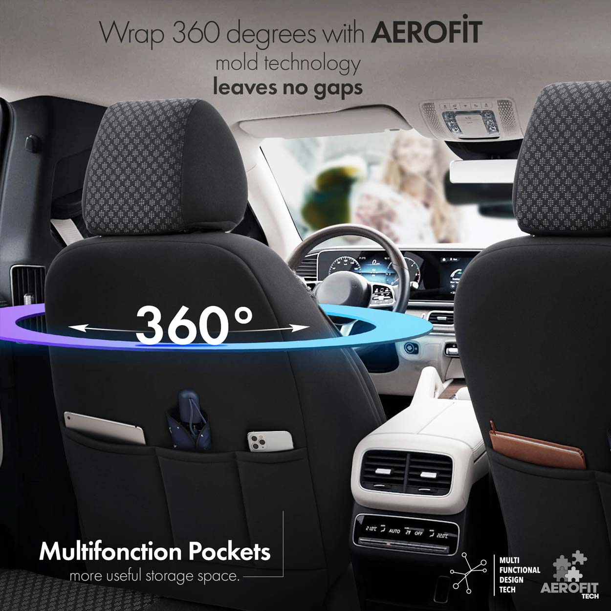 Set huse scaun auto PREMIUM, Universale, nefractionat, OTOM SPORT PLUS 102