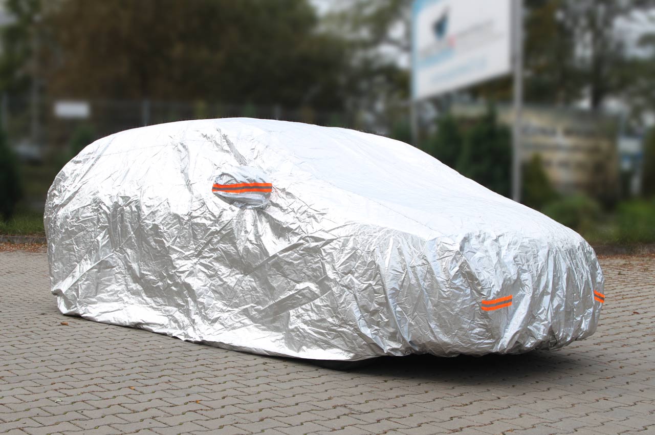 Prelata pentru Autoturisme, culoare argintie, marimea XL (530 x 180 x 120cm)