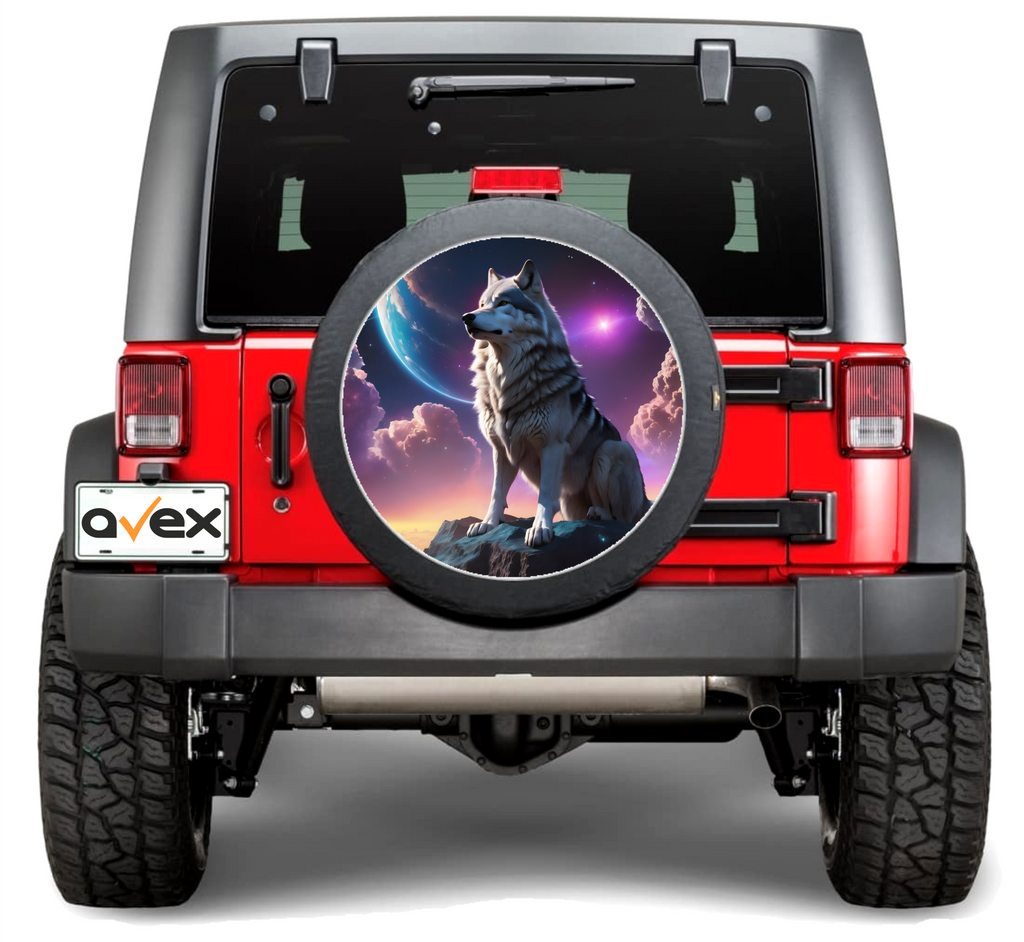 Sticker Auto "Roata de Rezerva" rezistenta la intemperii si raze UV, diametru 55 cm, Cod: AVX-RR02