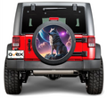 Sticker Auto "Roata de Rezerva" rezistenta la intemperii si raze UV, diametru 55 cm, Cod: AVX-RR02
