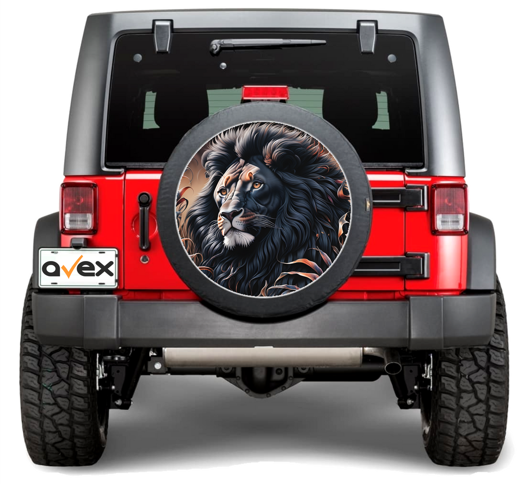Sticker Auto "Roata de Rezerva" rezistenta la intemperii si raze UV, diametru 55 cm, Cod: AVX-RR04